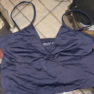 Abercrombie Black Tank Top